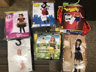 Little girls and toddlers Halloween costumes $15 each