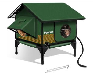 100% Waterproof Heated Cat House