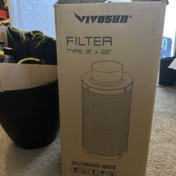 Vivosun 8 Inch Carbon Filter