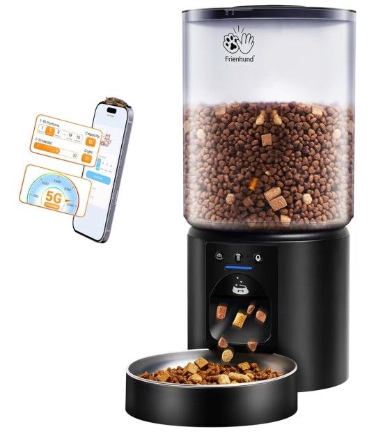 Automatic Cat Feeder with 5G WiFi