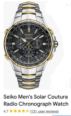 Seiko Coutura Quartz Chronograph