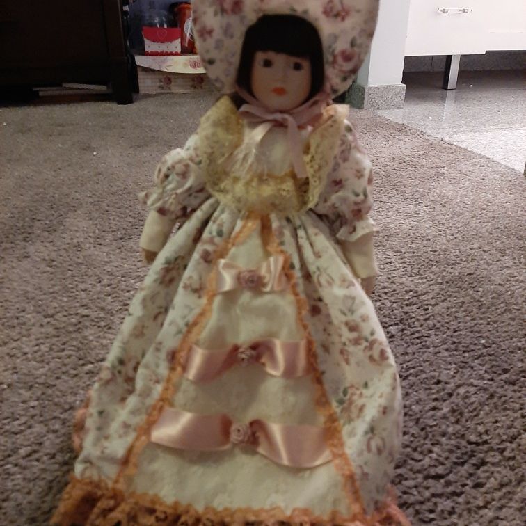 Vintage Anco Porcelain Doll