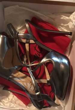 Metallic Christian Louboutin