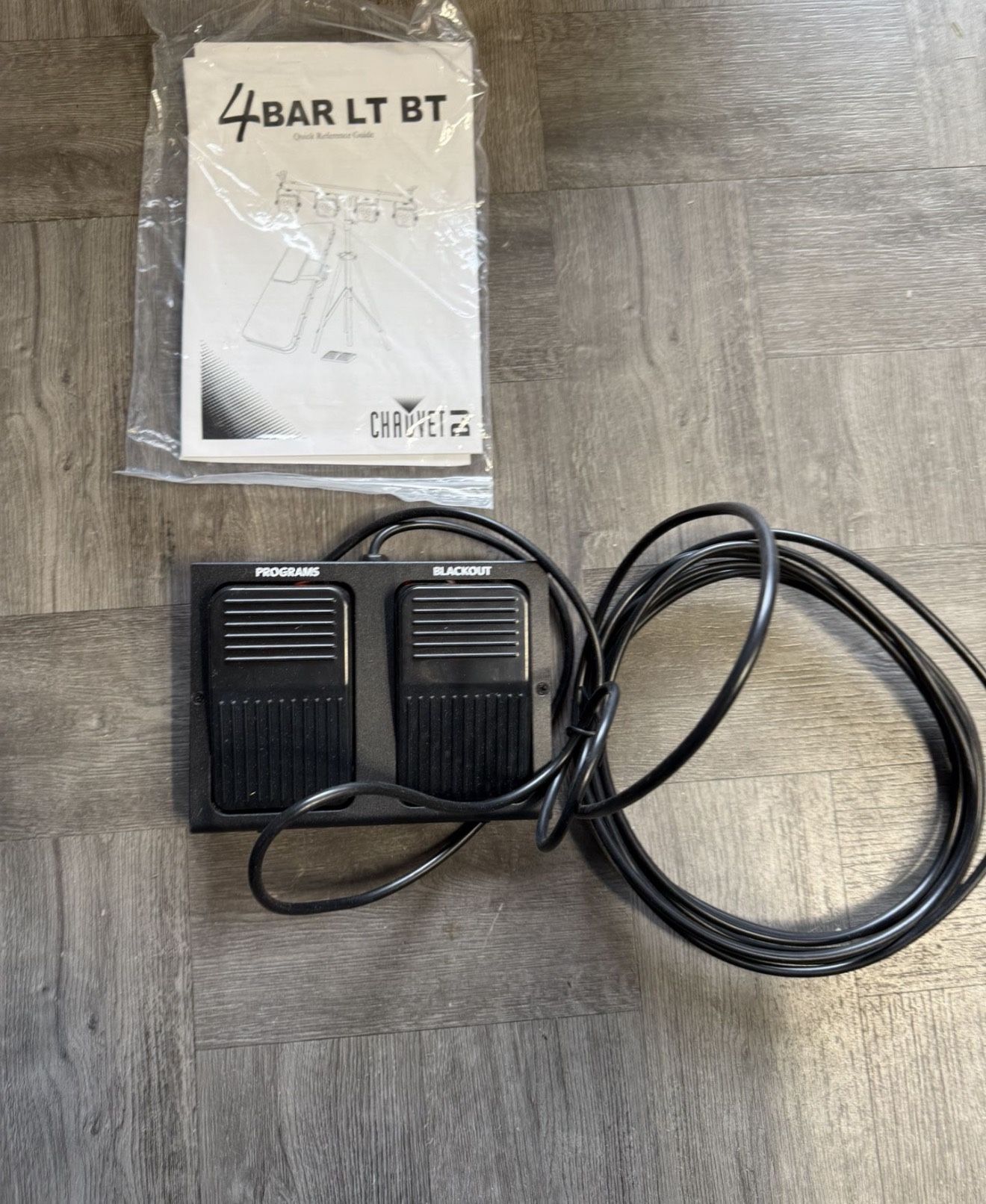 Chauvet 4bar Lt Bt Foot Switch