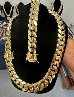 14k Thick Cuban Chain 