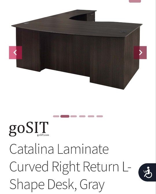 Right Facing Office Desk