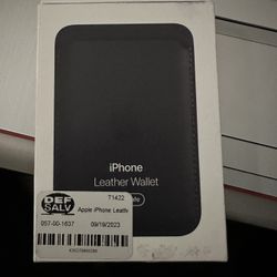 iPhone Leather Wallet 