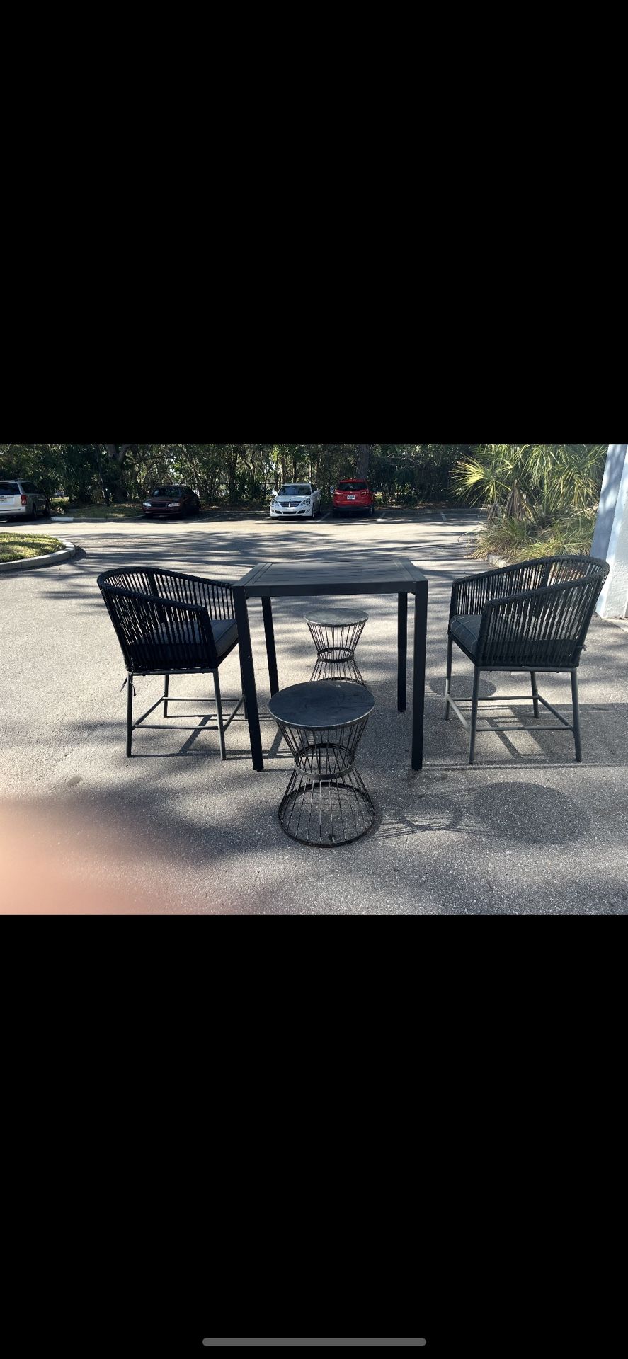 Patio Furniture 5 Piece Smaller Set