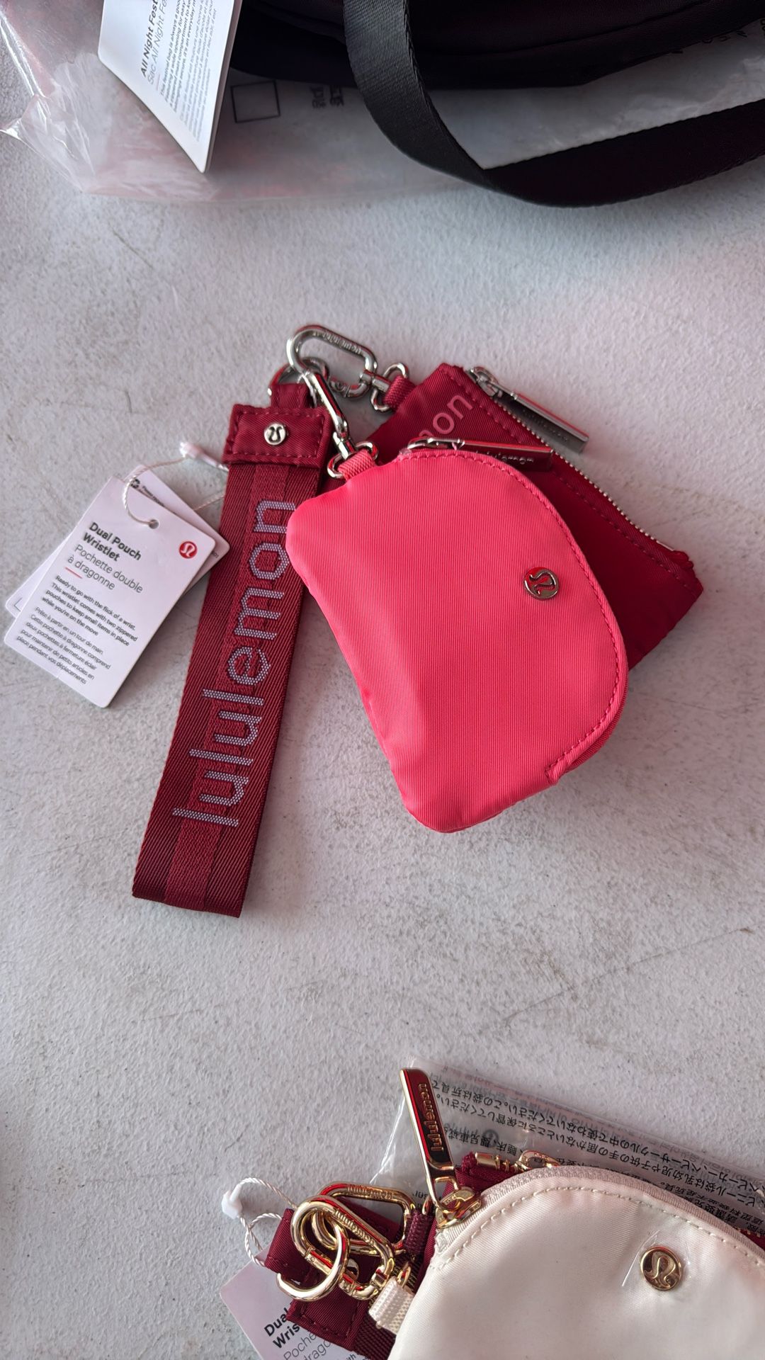 Lululemon Dual Pouch Wristlet 