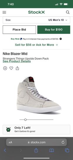 Stranger Things Blazer Mid 