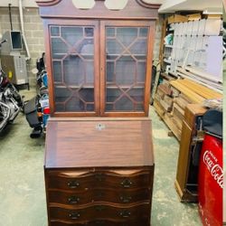 Antique Secretary Hutch