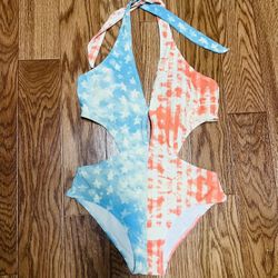 Women's 4th of July One Piece Swimsuit/Size: S/$5