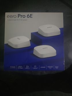 Amazon eero Pro 6E mesh wifi system