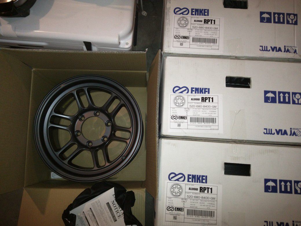 Enkei RPT-1 16x8 Toyota truck fitment wheels