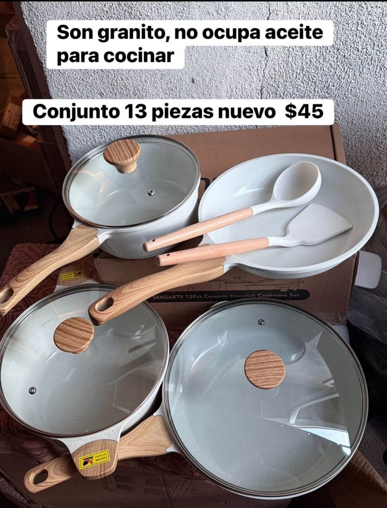 13 Piezas Ceramic