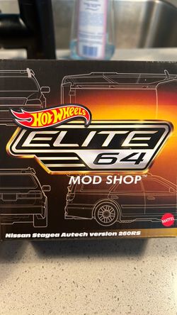 Hot Wheels Elite 64 Mod Shop Nissan Stagea Autech 260RS