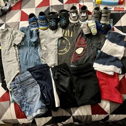 18 Month  Boy clothes  & Shoes 
