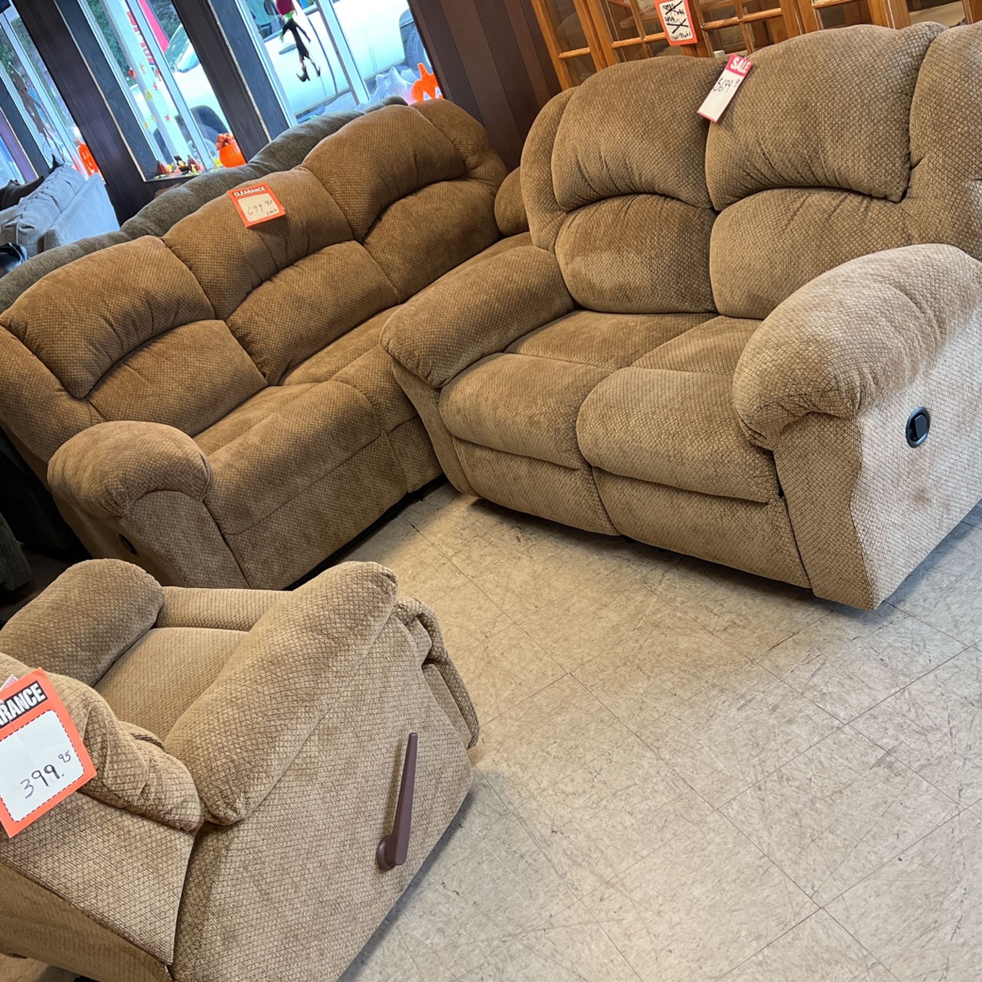 Brand new recliner couch 699