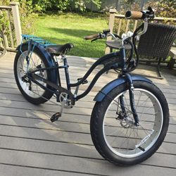 Huffy Panama Jack 26inch Fat Tire Electric Assisted Bicycle 48V