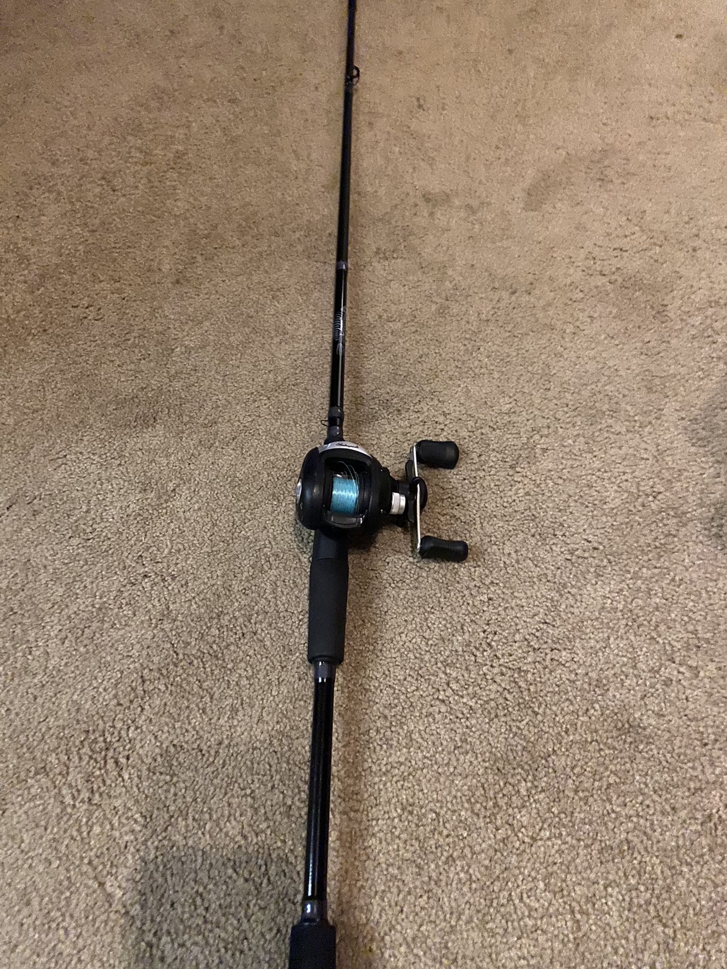 Baitcasting rod and reel