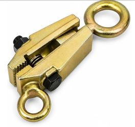 5 Ton 2 Way Auto Body Clamp for Top & Straight Collision Repair Tool Kit, Self-Tightening Frame Pull Clamp Grips Car Bodywork, Pulling Capacity 5T (St