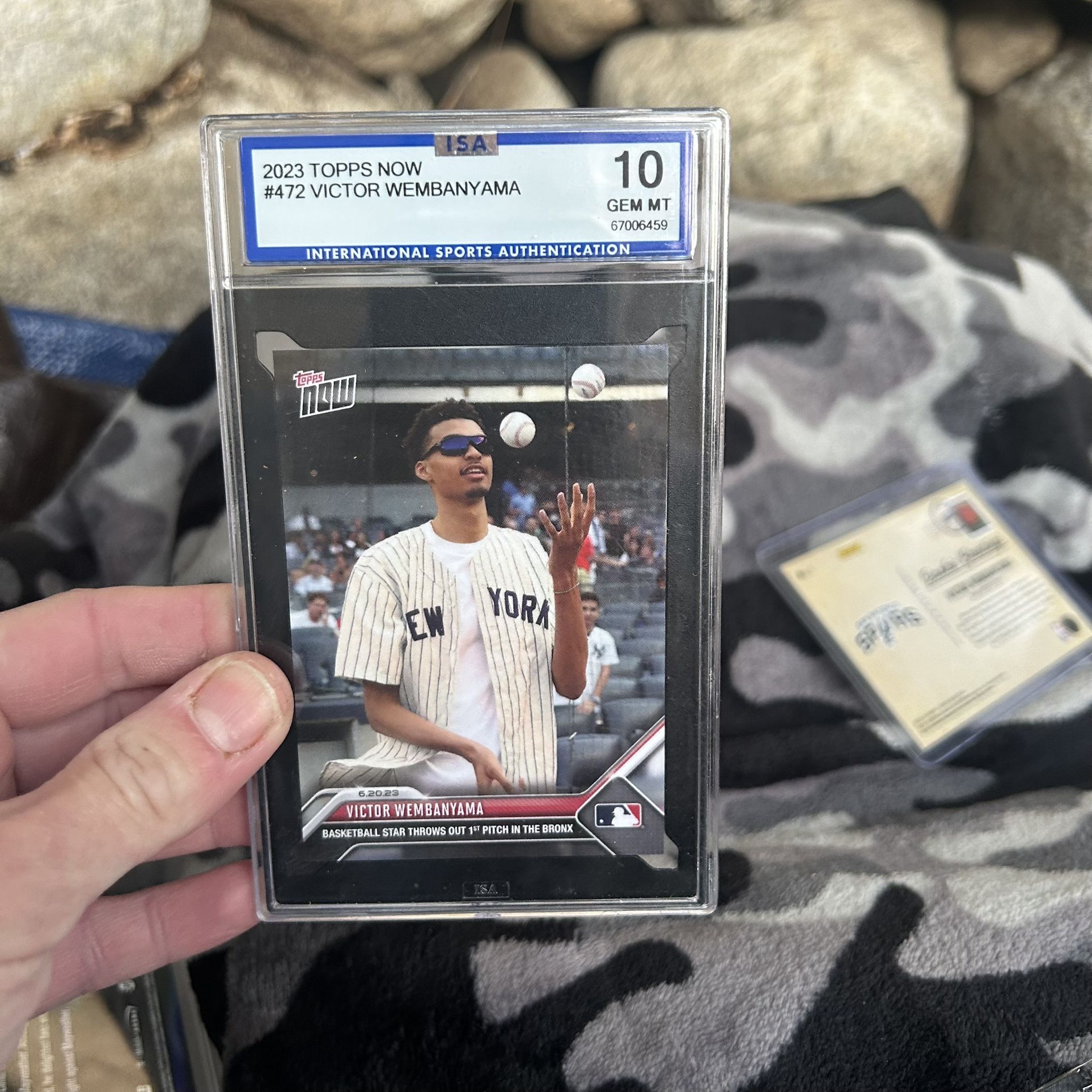 Victor Wembanyama Graded 10 Card