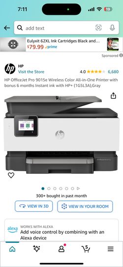 Hp Office Jet Pro printer scanner