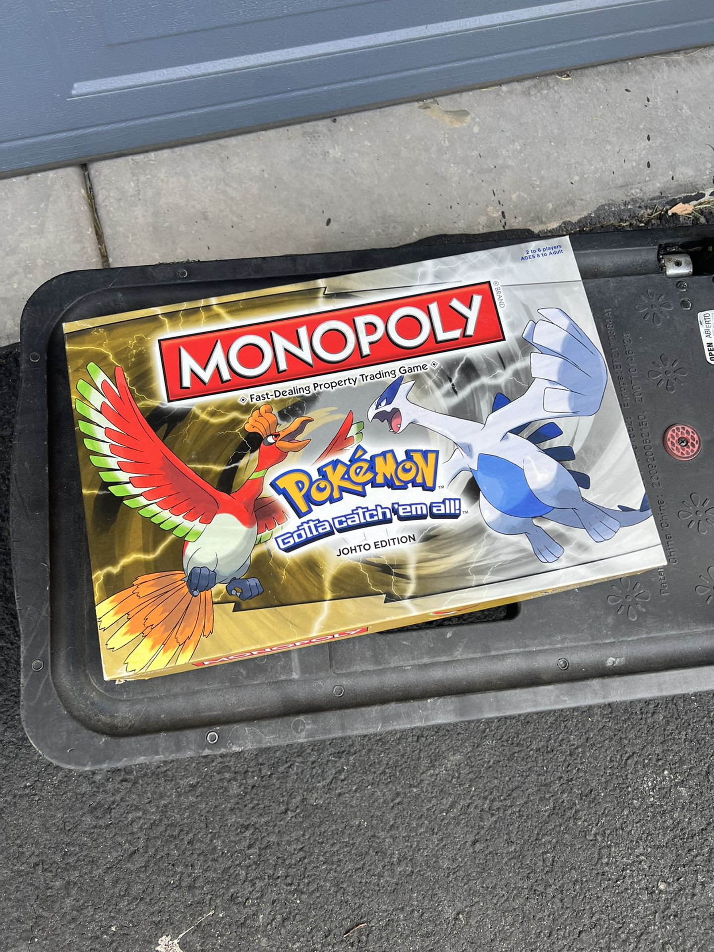 Monopoly Pokemon Gotta catch 'em all! Johto Edition Complete