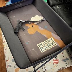  Portable Folding Diaper Changing Station 