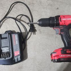 Craftsman V20 1/2-in. Cordless Drill/Driver Kit (model CMCD700C1)