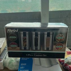 3-piece Canister Set