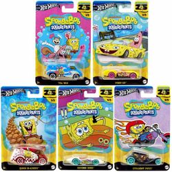 Hot Wheels SpongeBob Squarepants Complete Set