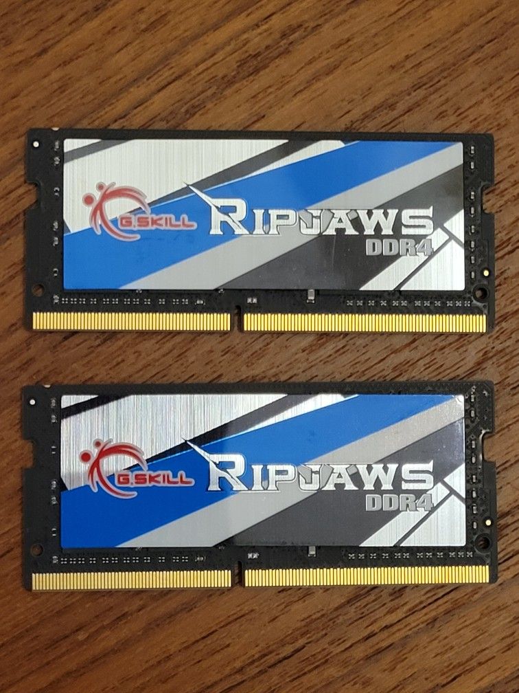 G.Skill Ripjaws 32gb (2x16gb) 3200MTs DDR4 SO-DIMM Memory