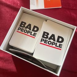 Bad People Card Game 