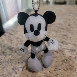 Rare SEGA Mickey Mouse Plush Keychain