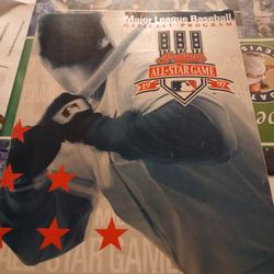 1997 MLB ALL STAR BASEBALL GAME OFFICIAL PROGRAM CLEVELAND INDIANS JACOBS FIELD