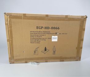 💫Excello 48" x 32" Double Sided Rolling Whiteboard w/ Wheels💫