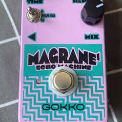 Gokko Magrane Echo Machine Pedal