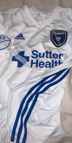 Earthquakes jersey! White and blue. Size XL in teen