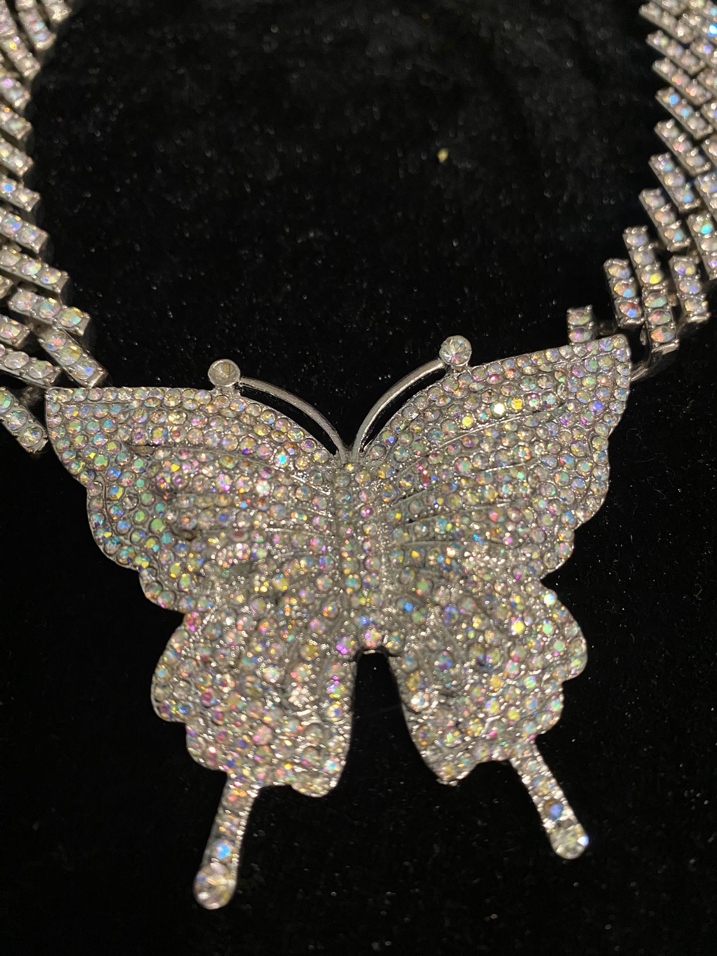 Butterfly Vintage Link Necklace