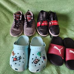 Boys Shoe Lot Size 1