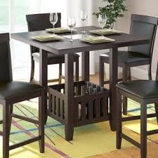 Counter top height bistro table and chairs