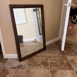 mid Century modern mirror- Lane