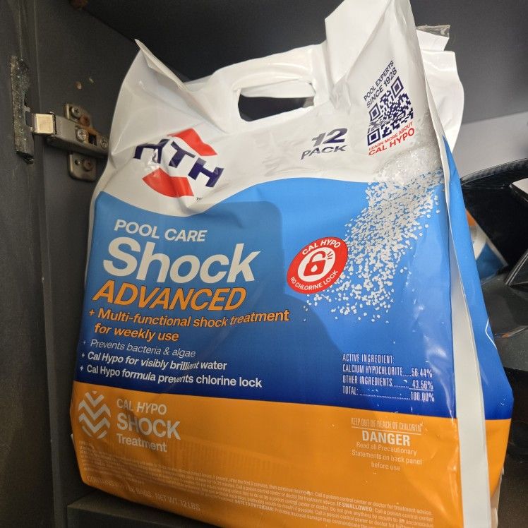 HTH Pool Shock 12 Pack New