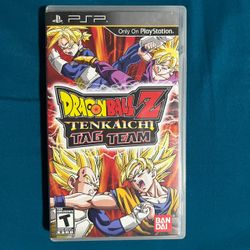 Dragon Ball Z: Tenkaichi Tag Team (Sony PlayStation Portable PSP) CIB Complete With Manual