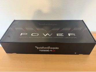 Car Amplifier Rockford fosgate T2500-1dbcp