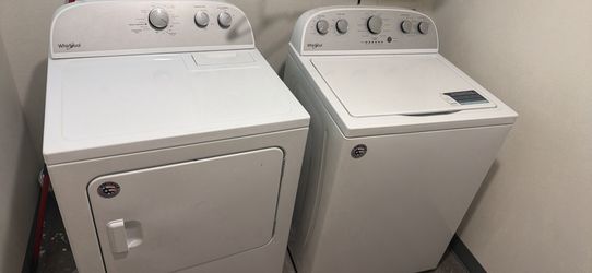 Washer and Dryer