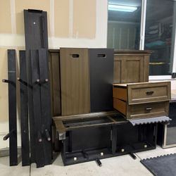 Queen Bed Headboard And Frame 