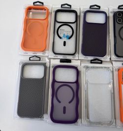 Premium Phone Cases Lot – Mixed Styles and Colors