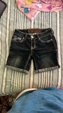 Lola Hydraulic Denim Shorts